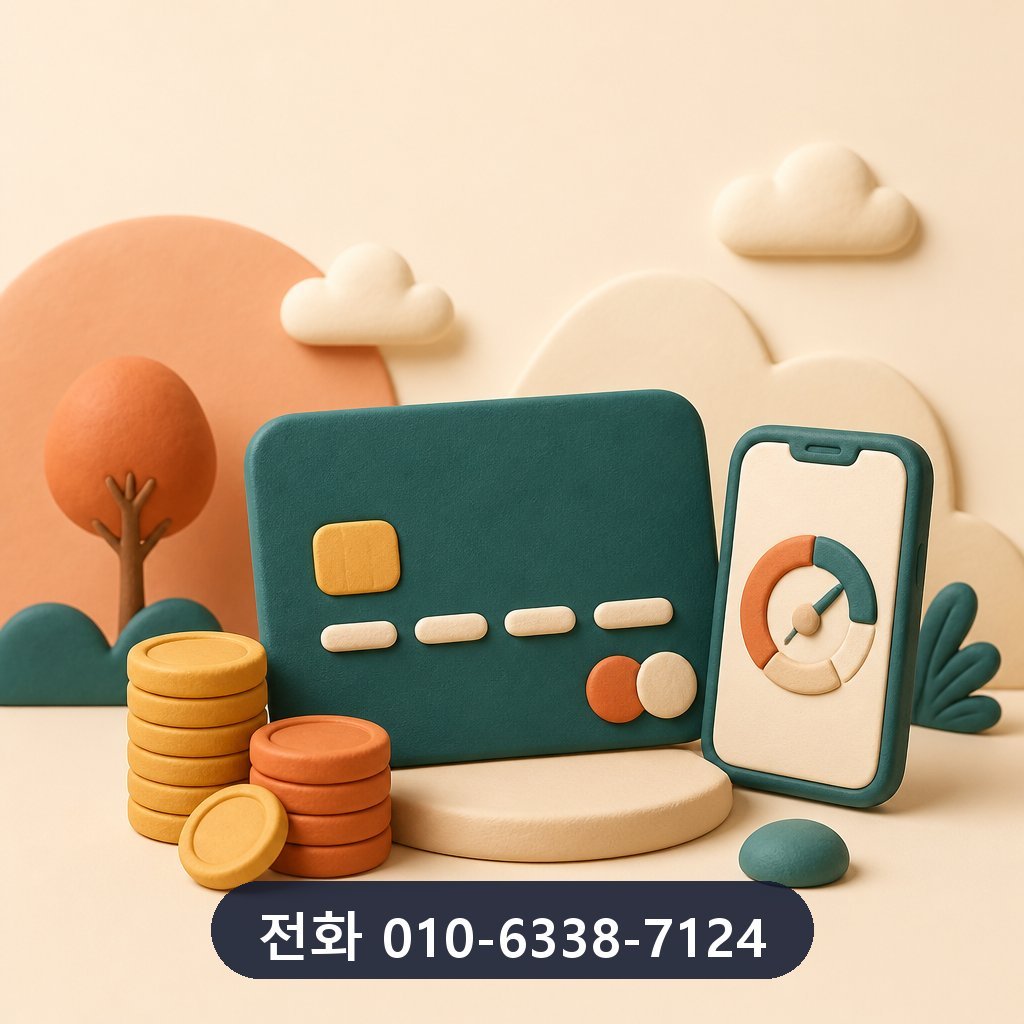 신용카드 한도 대출 대표 이미지